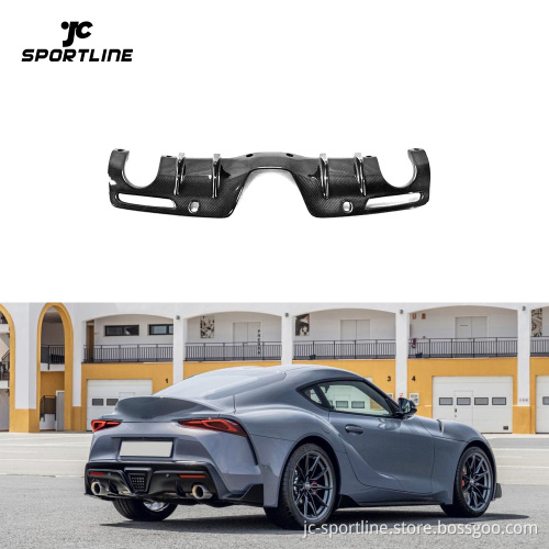 Carbon Fiber Rear Diffuser for Toyota GR Supra A90 MK5 2019-2022